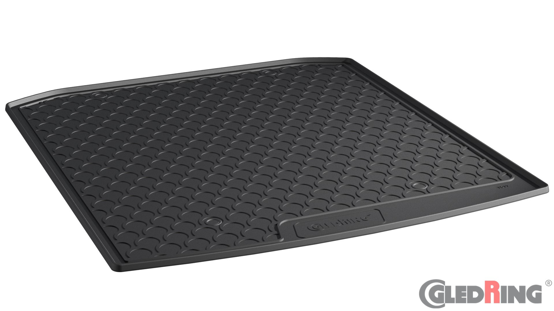 Original Gledring Premium Gummi Kofferraummatte - SKODA Superb 3V HB (Tiefer Boden) 2015->